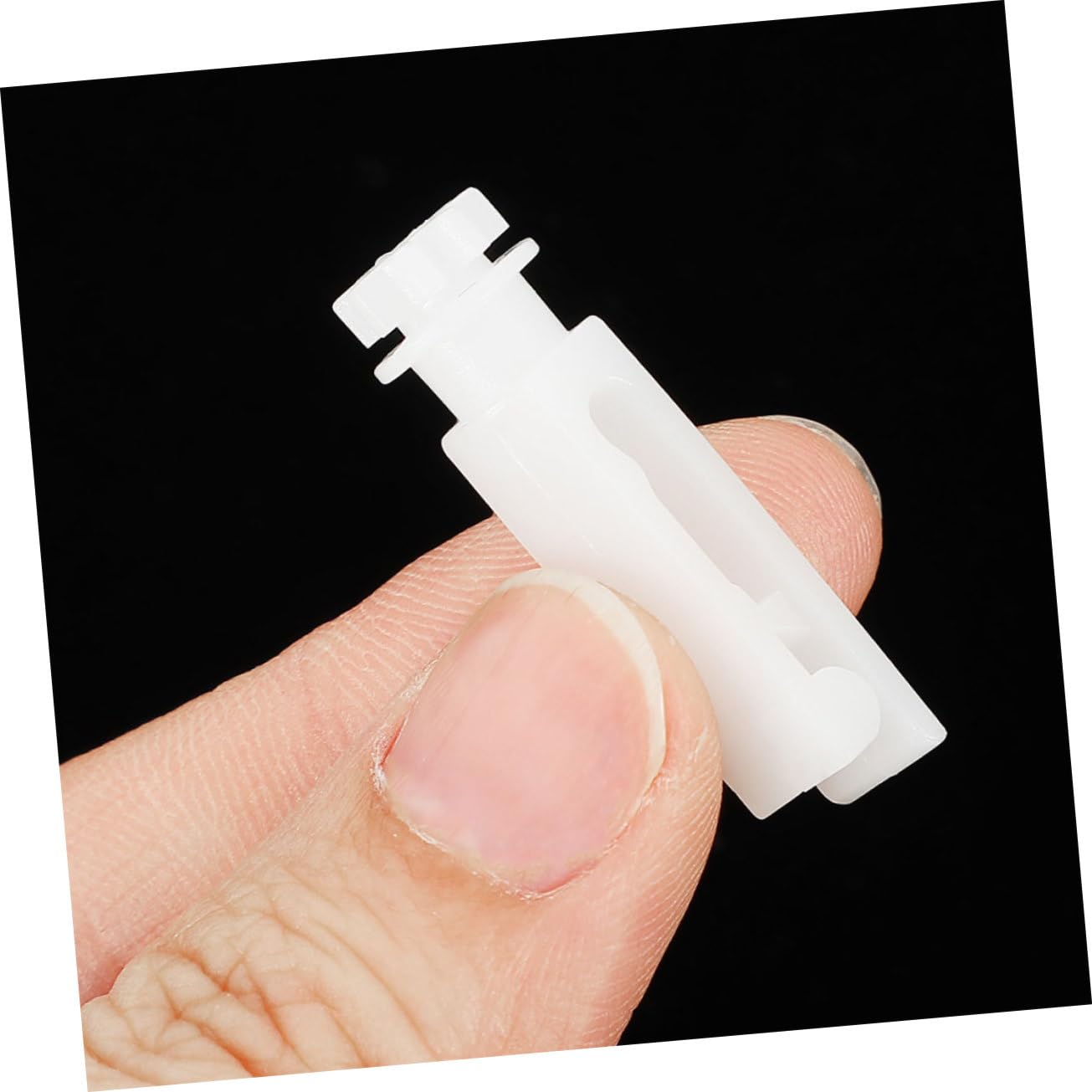 MUSISALY Blinds Pulley Inserts 12pcs Pp Plastic Vertical Blind Stems Replacement Stems for Blinds Easy to Use