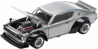 コナミ ミニカー ケンメリ POP RACE x Enigma 1/64 KPGC0110 Kenmeri Raw Material