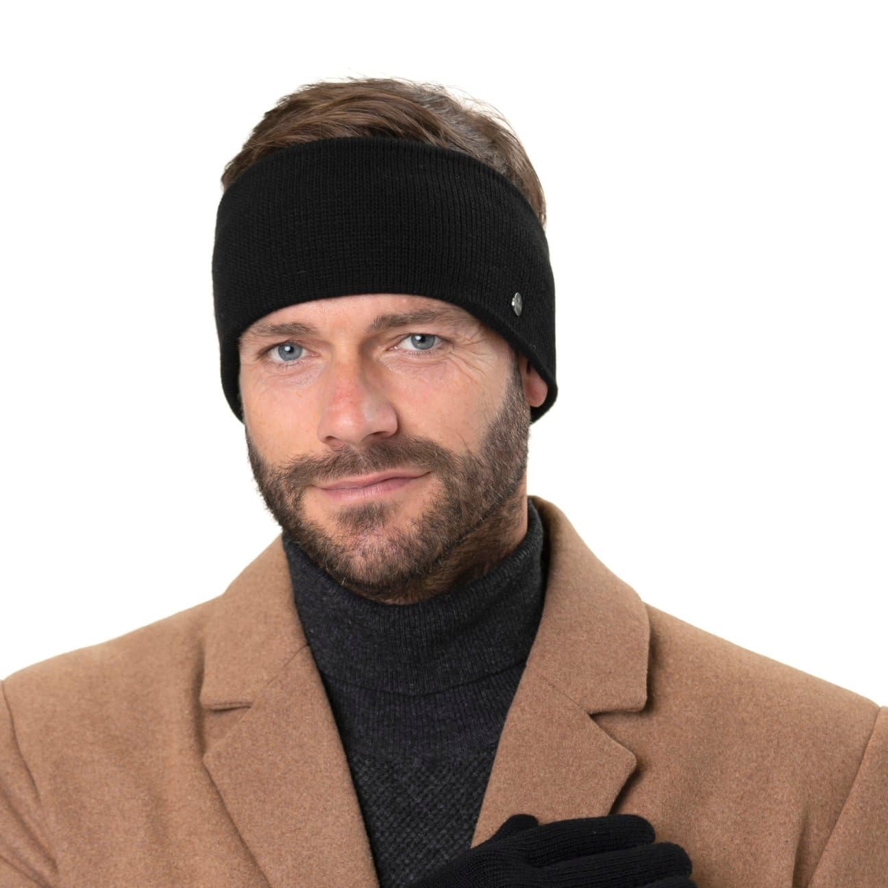 LIERYS Guanti a maglia a dita Merino Prodotto in Italia Uomo Autunno Inverno