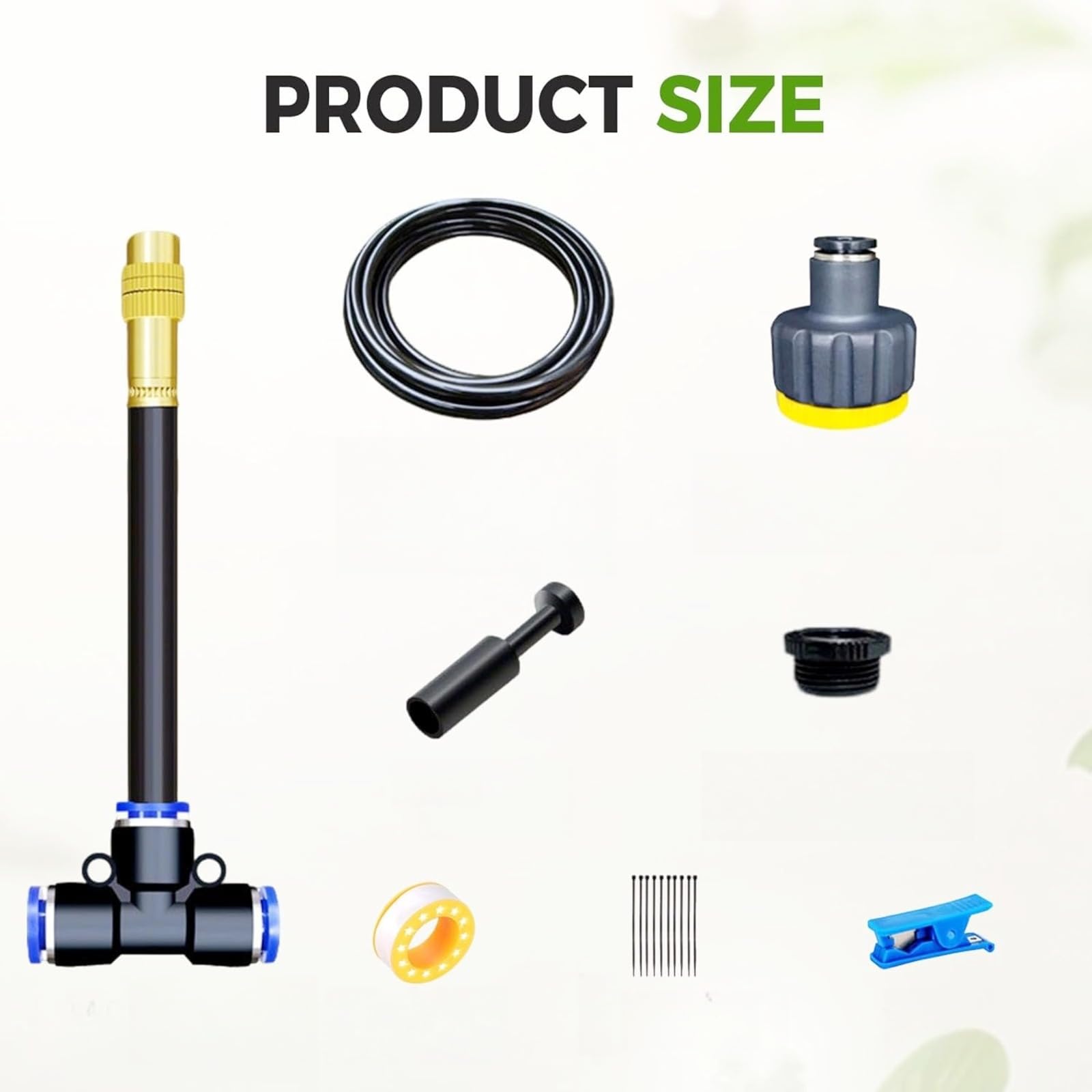 360° Curved Garden Automatic Irrigation System, arrosage automatique pour jardin, kit arrosage automatique système d'irrigation goutte à goutte pour plantes de serre, Pour jardins, terrasses et serres