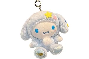 Lovely Cinnamoroll Plush Key Chain - A Sweet and Cuddly Companion