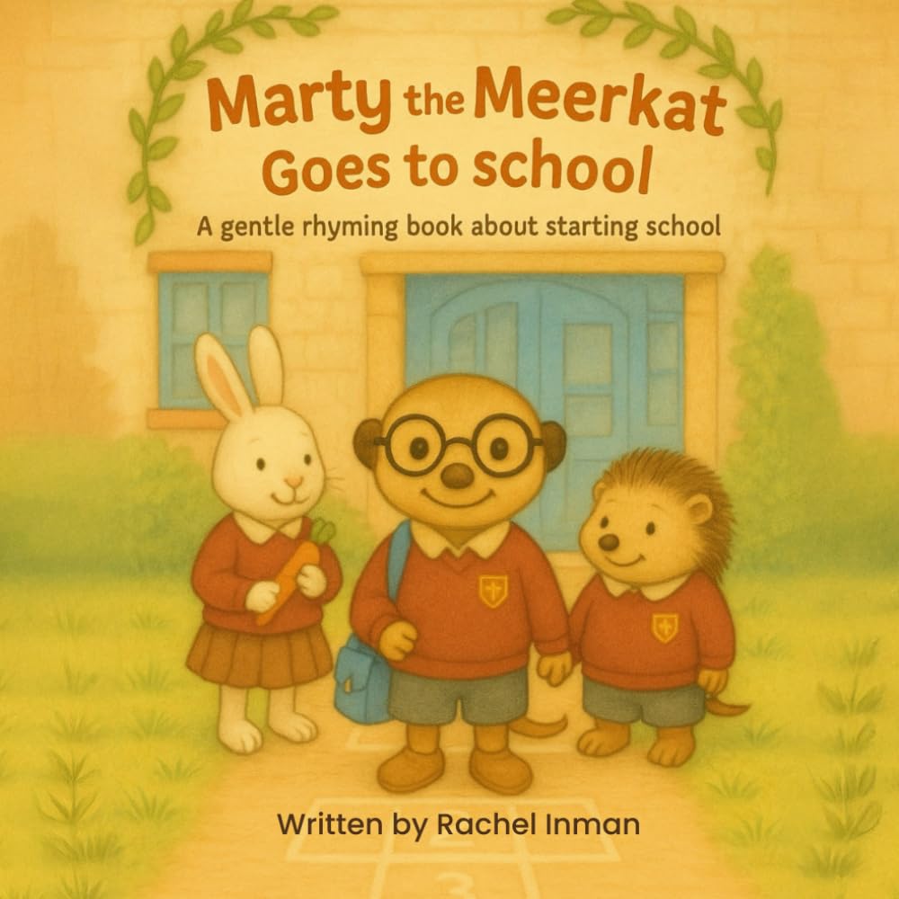 Marty The Meerkat Goes To School: A gentle rhyming book about starting school