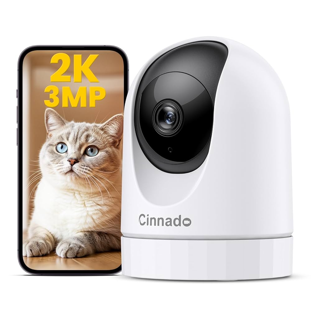 Amazon.co.jp: Cinnado【見守り2025モデル】D1ペットカメラ 300