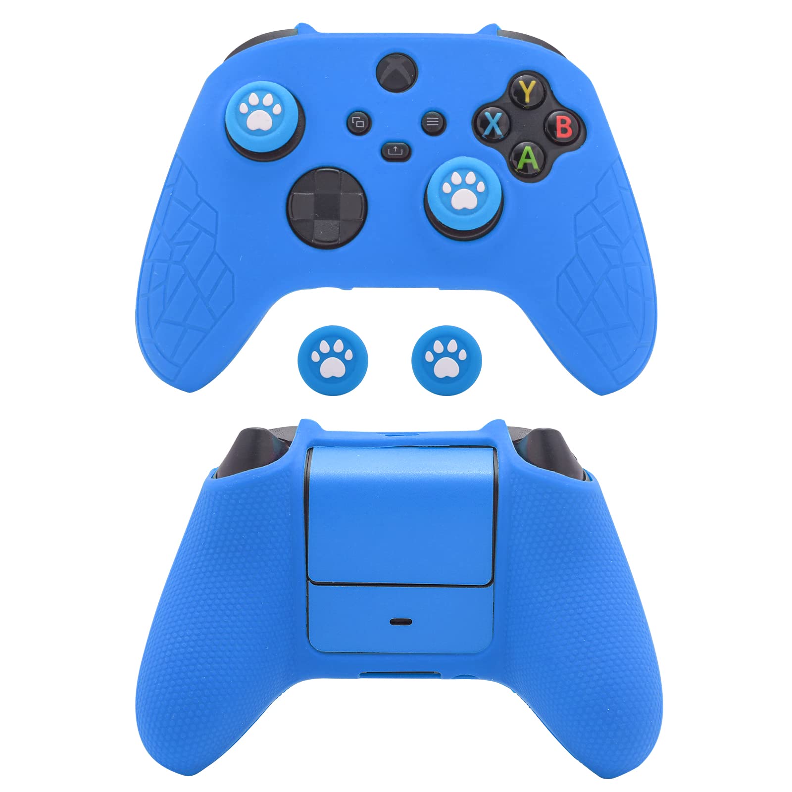 Xbox Series X S Controller Skin Cover - Anti-Slip Silicone Case with Thumb Grips Ergonomic Rubber Shell Soft