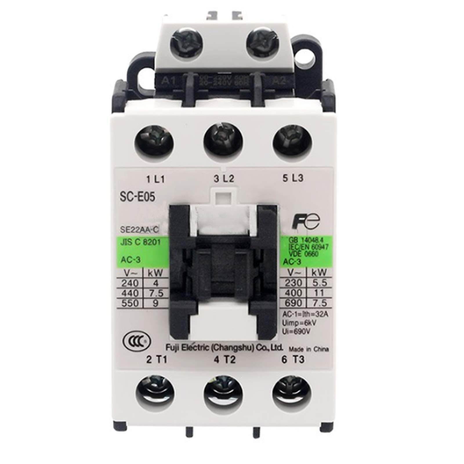 Carus Tool FUJI SC-E05 Contactor AC 220V New 1PCS