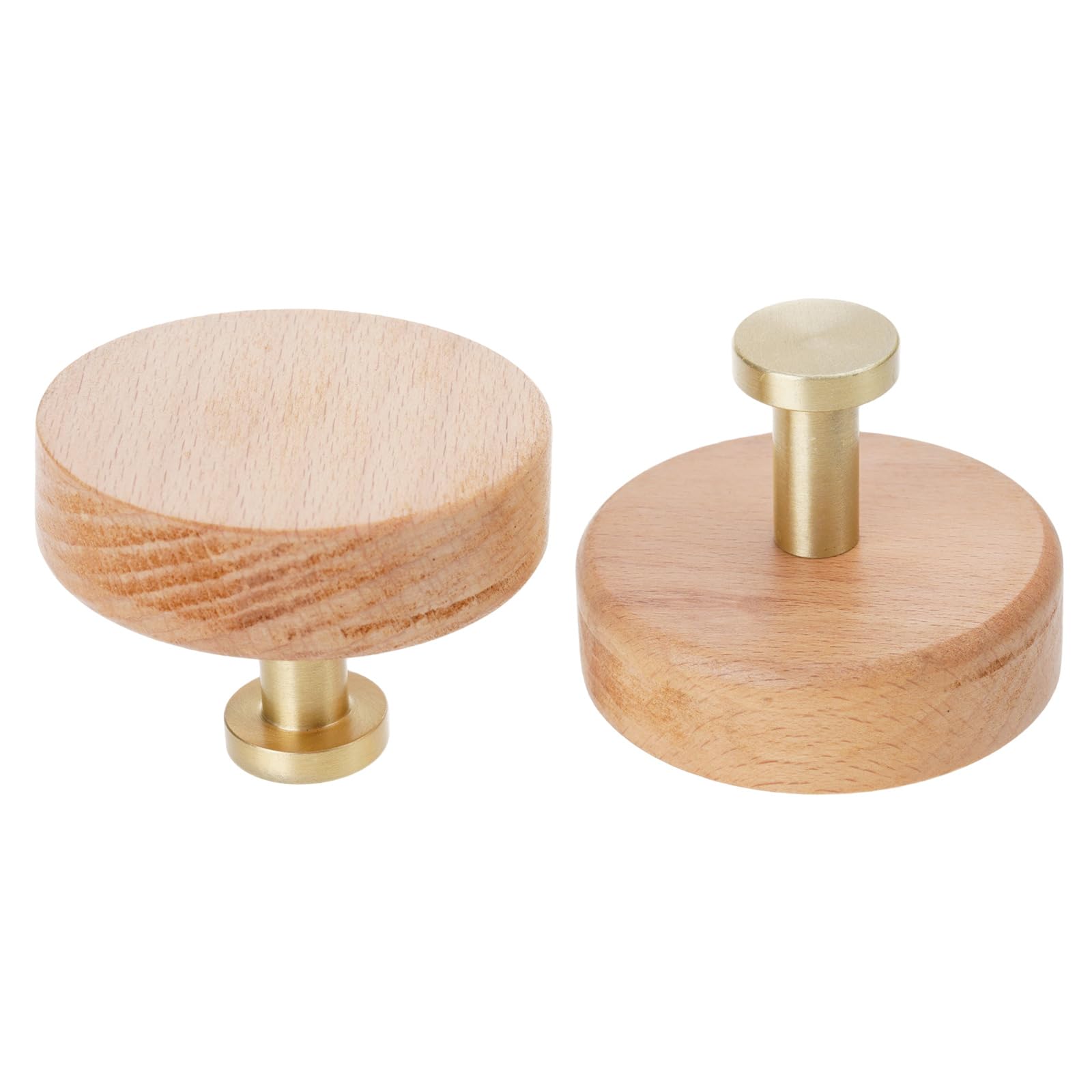 Ywluuoo Multicolor Wood & Zincs Alloy Hooks Removable Bathroom Shower Hangers For Towels, Coats Kitchen Suction Hooks
