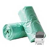 Dedicated to Lohhuby Automatic cat litter box Drawer Liners – 2 Rolls of Heavy-Duty Bags (25 Per Roll), Large Capacity, Tear-Proof, Multi-Purpose for Home or Office Use