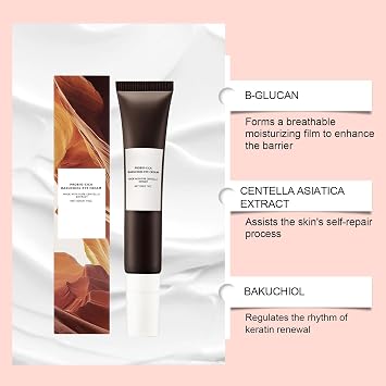 Madagascar Centella Probio-Cica Bakuchiol Eye Cream, Wrinkle Repair Eye Cream for Dark Circles, Instant Temporary Eye Firmer, Tightens and Smooths the Appearance of Fine Lines