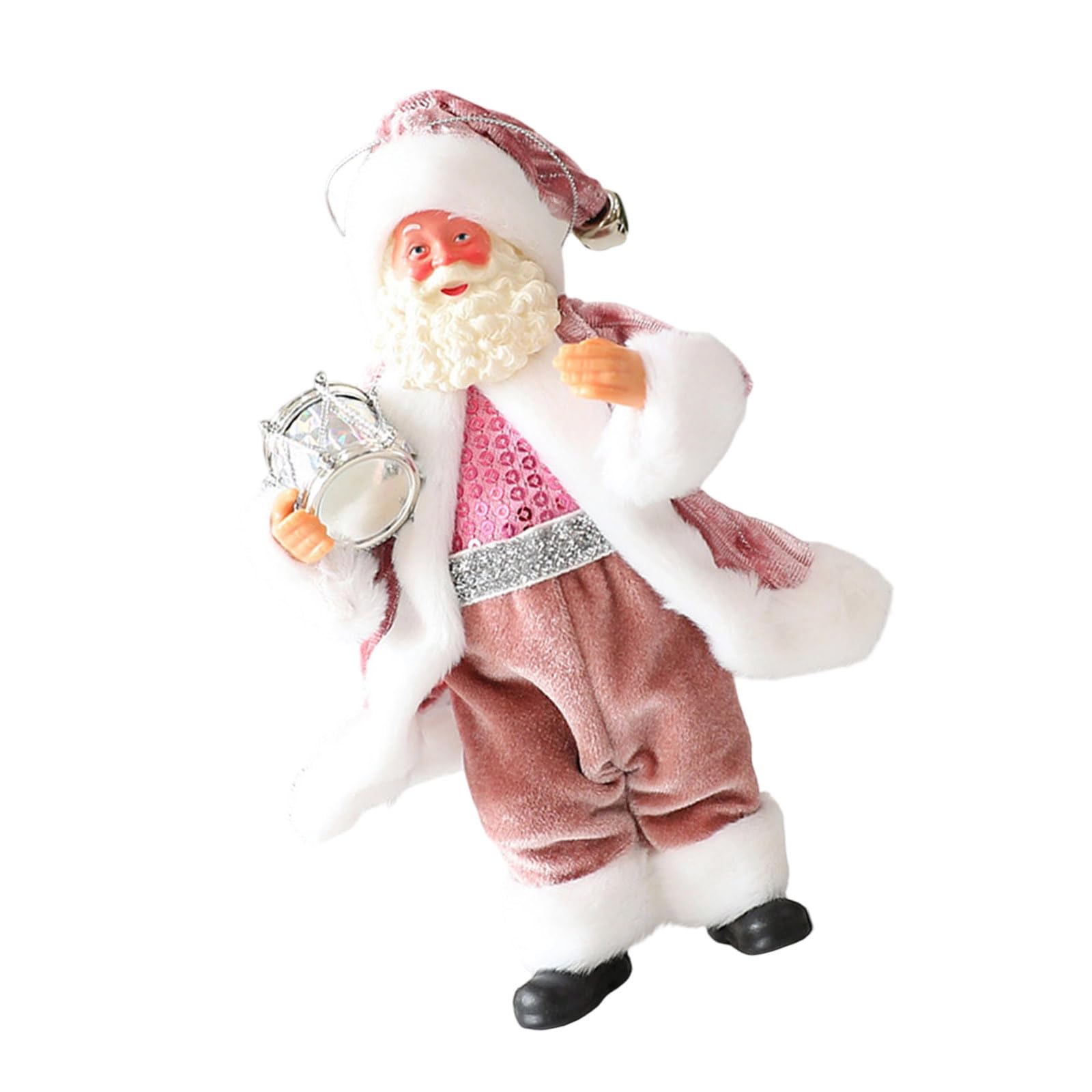 KAQNTUD Christmas Table Decoration Resin Figure Santa Sculpture With Detailed Carvings Table Decoration Holiday Decoration Santa Snowman Made of Resin