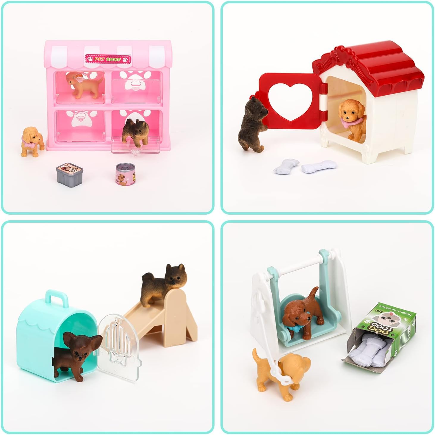 Osos Amorosos Mini Juego De Figuras De Perro, Juego De Figuras De Perro Educativo De Plastico Seguro Para Ninos Anggrek Otros Casa Gabby Gato Osos Amorosos Mini Juego De Figuras De Perro, Juego De Figuras De Perro Educativo De Plastico Seguro Para Ninos Anggrek Otros Casa Gabby Gato