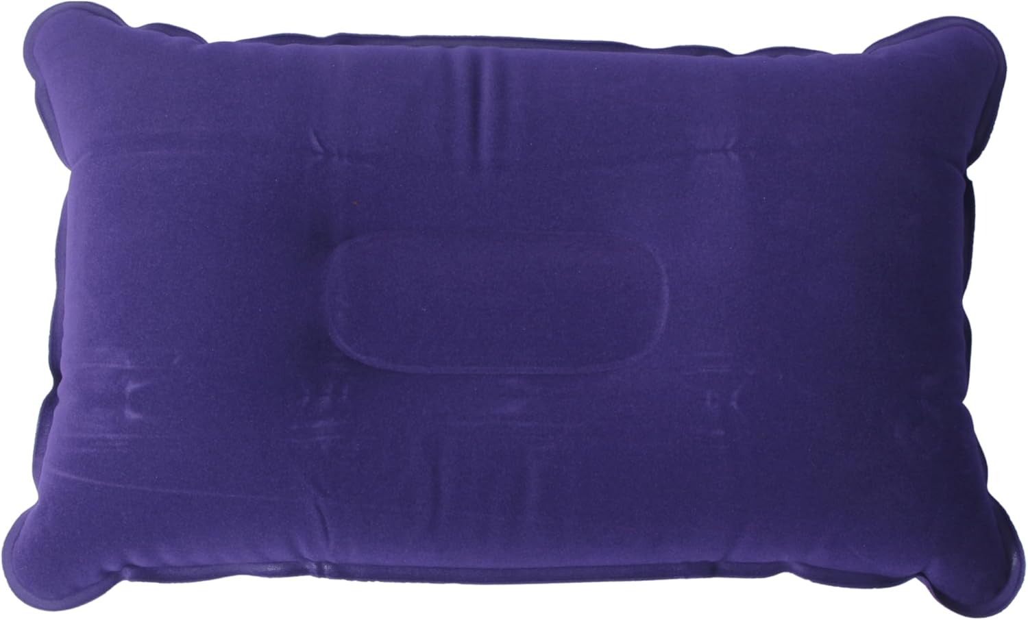 LifeChic Coussin de Voyage Gonflable 38 x 24 cm Bleu – Confort et Soutien pour Le Cou, Parfait pour Les Voyages et la détente, l&rsquo;avion, la Voiture, Le Train et Le Bureau, Facile à gonfler