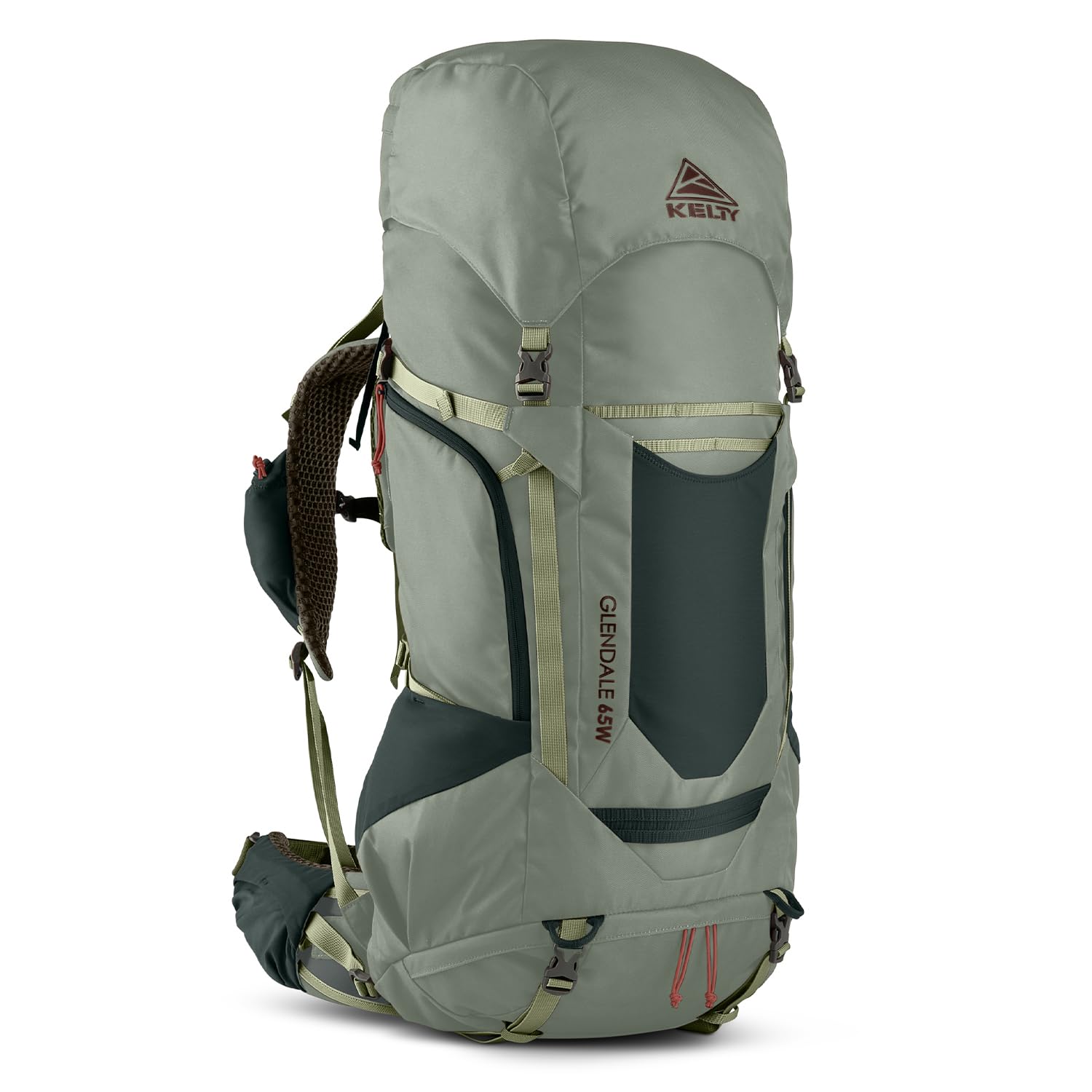 Glendale 65L – 105L Multi-day Backpacking Thru Hiking Pack, Adjustable Suspension, Customized Fit (Sea Spray, 65L)