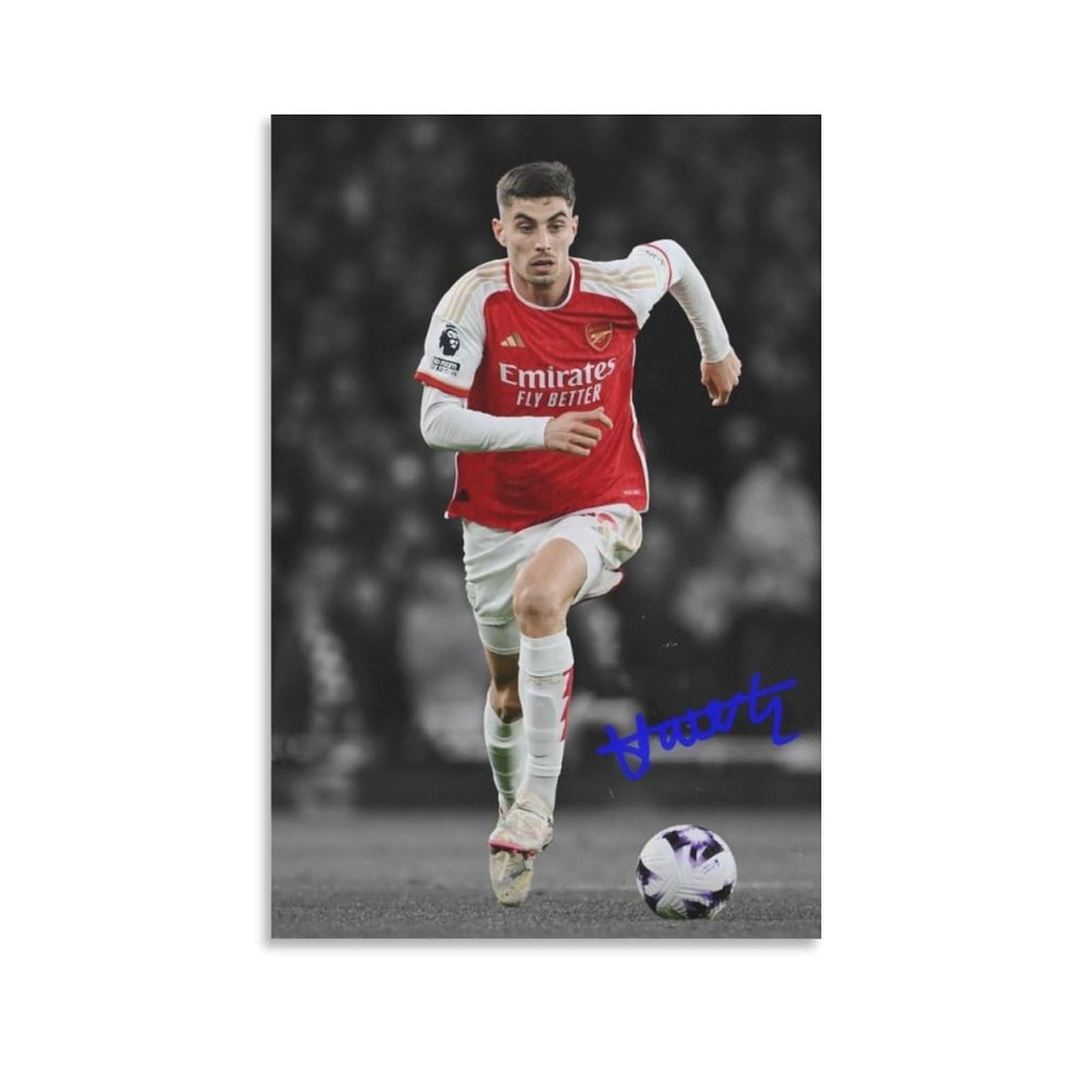 Fcoin Unframe-Style Kai Havertz Canvas Poster Wall Art Poster Prints Home Decor Picture Canvas Painting Posters 20X30inch(50X75cm)