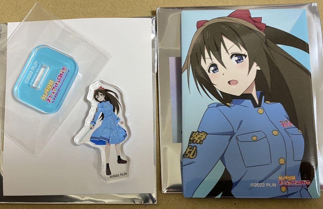 Amazon.co.jp: ラブライブ 虹ヶ咲 繚乱 ミニアクスタ 缶バッジ 桜坂