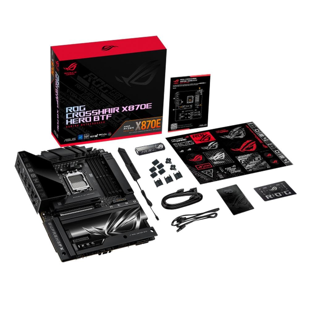 Amazon | ASUS ROG Crosshair X870E Hero BTF マザーボードソケットAM5