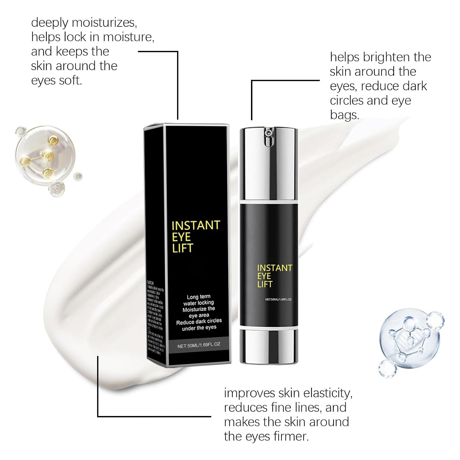 Harvey Ross Instant Lift Cream, Instant Lift Harvey Ross Cream, Eye Tightening Lifting Serum - Image 2