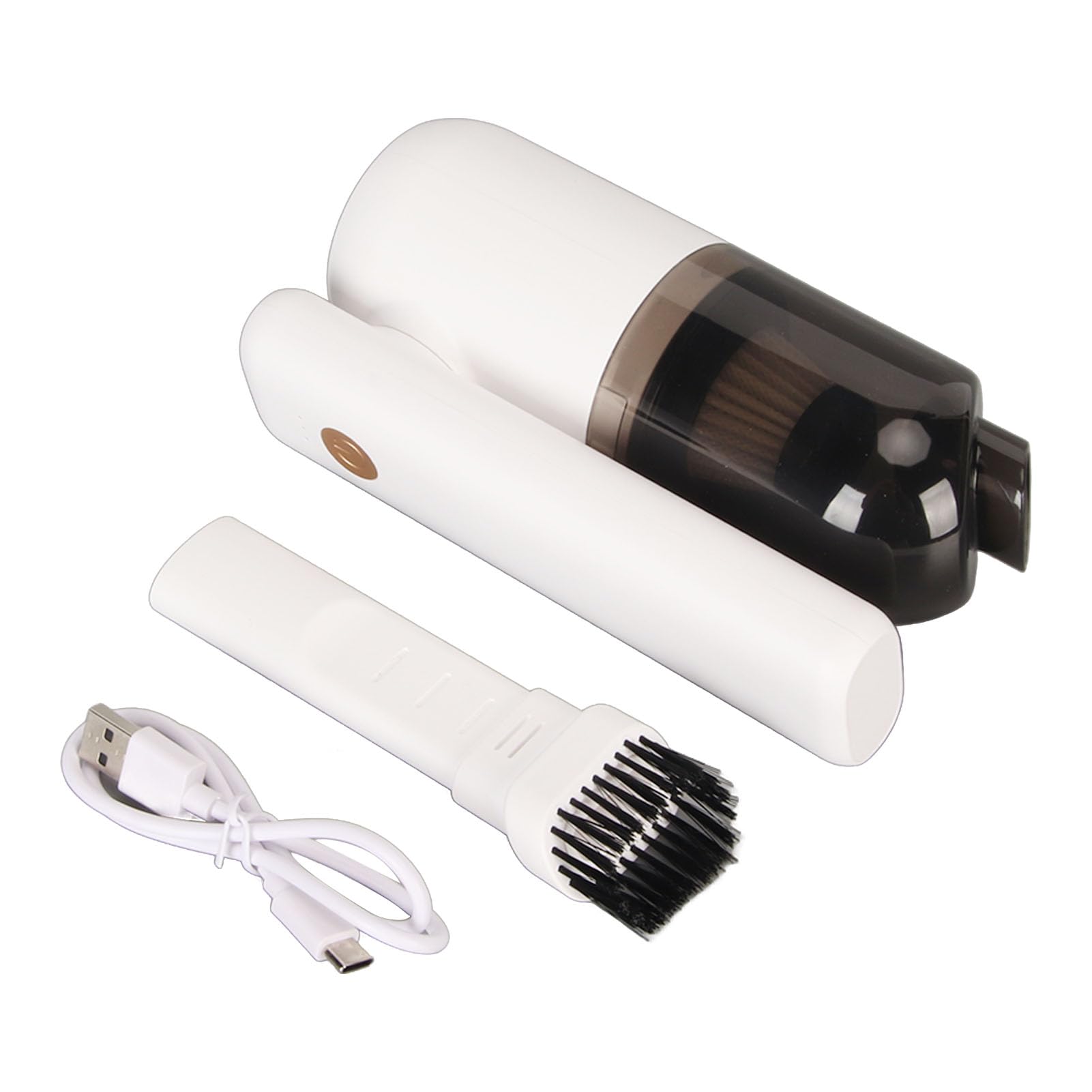 Ausla Mini Aspirapolvere Portatile 9000Pa, Senza Fili con Luce LED