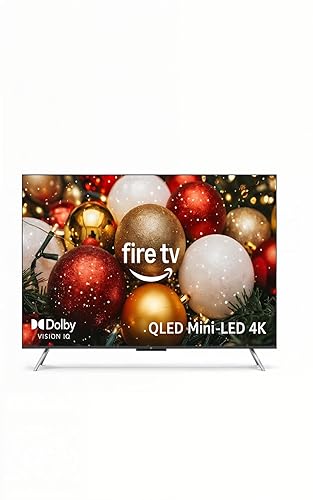 Amazon Fire TV 85" Omni Mini-LED Series, QLED 4K UHD smart TV, Dolby Vision IQ, 144hz gaming mode, Ambient Experience, hands-free with Alexa, 2024 release - 85-inch