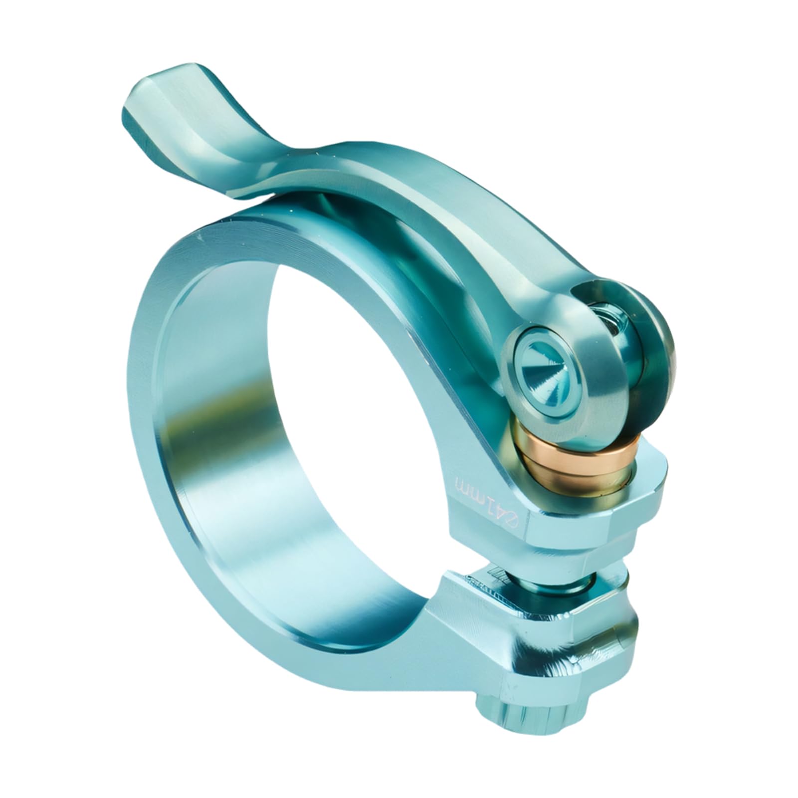 Limtula Bianqi Green Strong Aluminum Alloys Seat Clamps Compacts And Light Bicycles Seats Clip Easyly Install Bicycles Seat Tube Clamp Aluminum Alloys Clamps