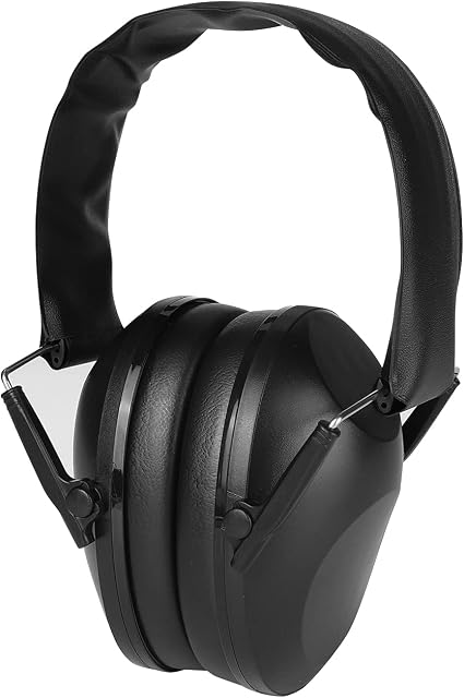 IBLUELOVER Adults Ear Defenders Noise Reduction Shooting Earmuffs with Soft Foam Ear Cups Foldable Hearing Protection Safety Ear Protector for Hunting, Construction, Yard Work, Firework