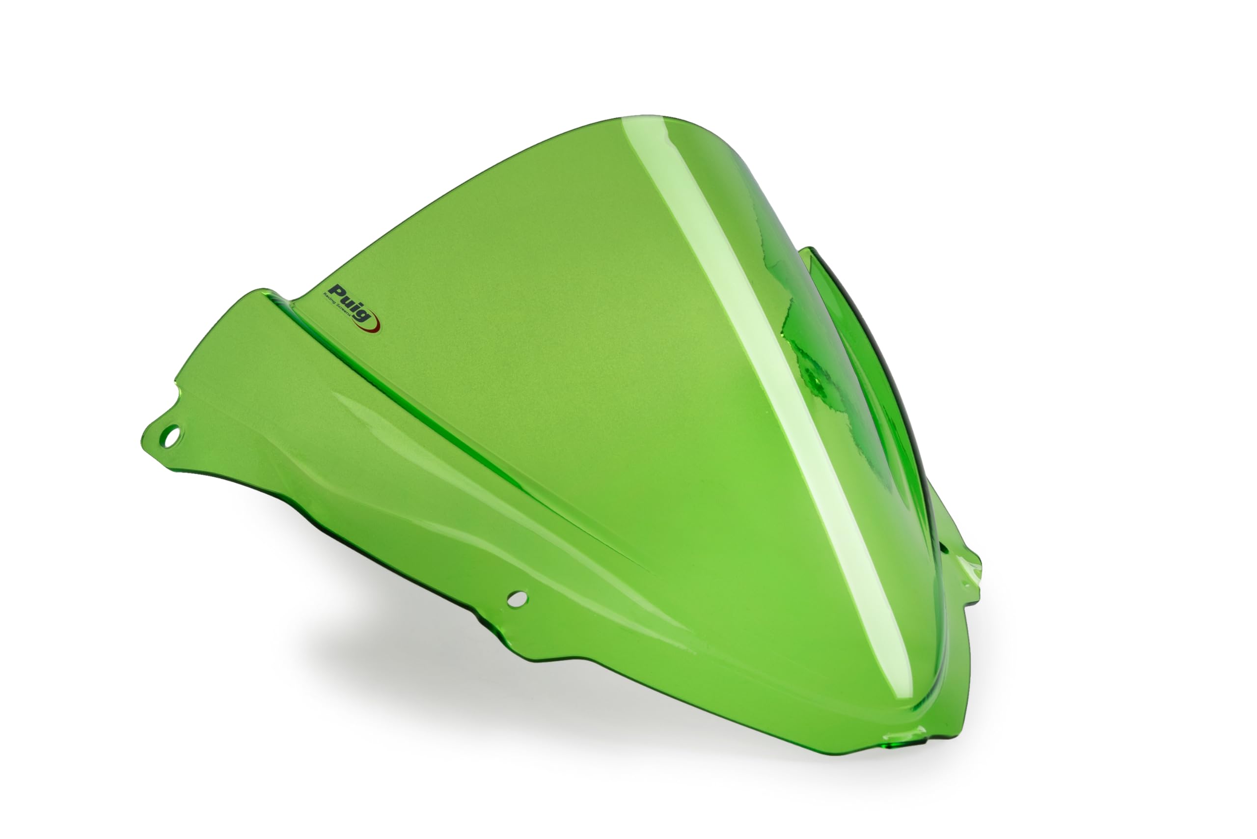 Puig Z-Racing Motorrad-Windscreen Grün – Aerodynamische Rennscheibe Für Mehr Komfort & Sportlook