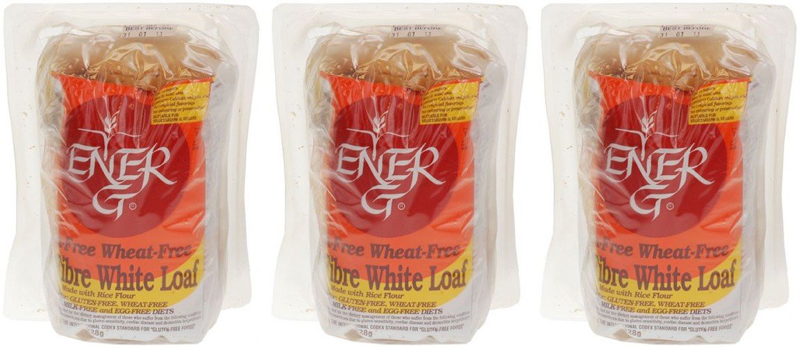 (3 Pack) - Ener G - High Fibre White Loaf | 228g | 3 Pack Bundle