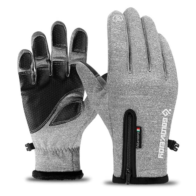 ZLKZZQ Écran Tactile Moteur Gant Hiver Thermique Chaud Cyclisme vélo vélo Ski Camping en Plein air randonnée Moto Gants Sport Doigt Complet -A13-XL