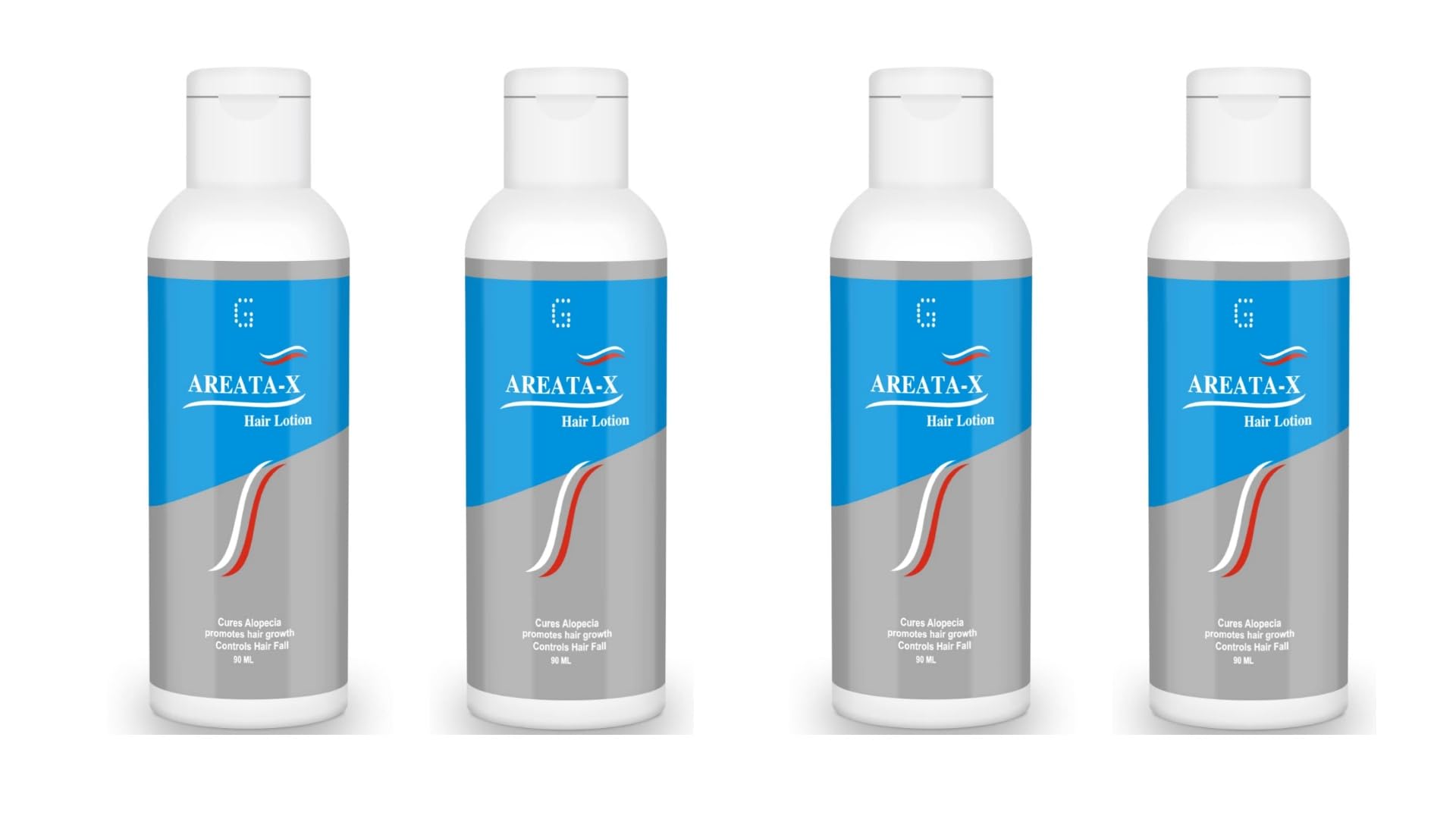 Global Pharma Alopecia Areata-X Hair Lotion Hair Care Solution for Bald Patches and Thinning