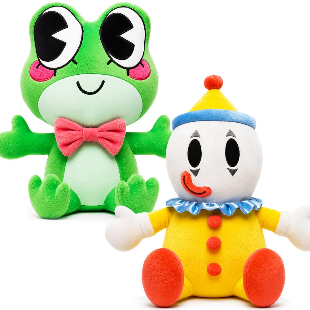Amazing Circus Plush Toy Soft Stuffed Animal Collectible Figure，2PCS-B
