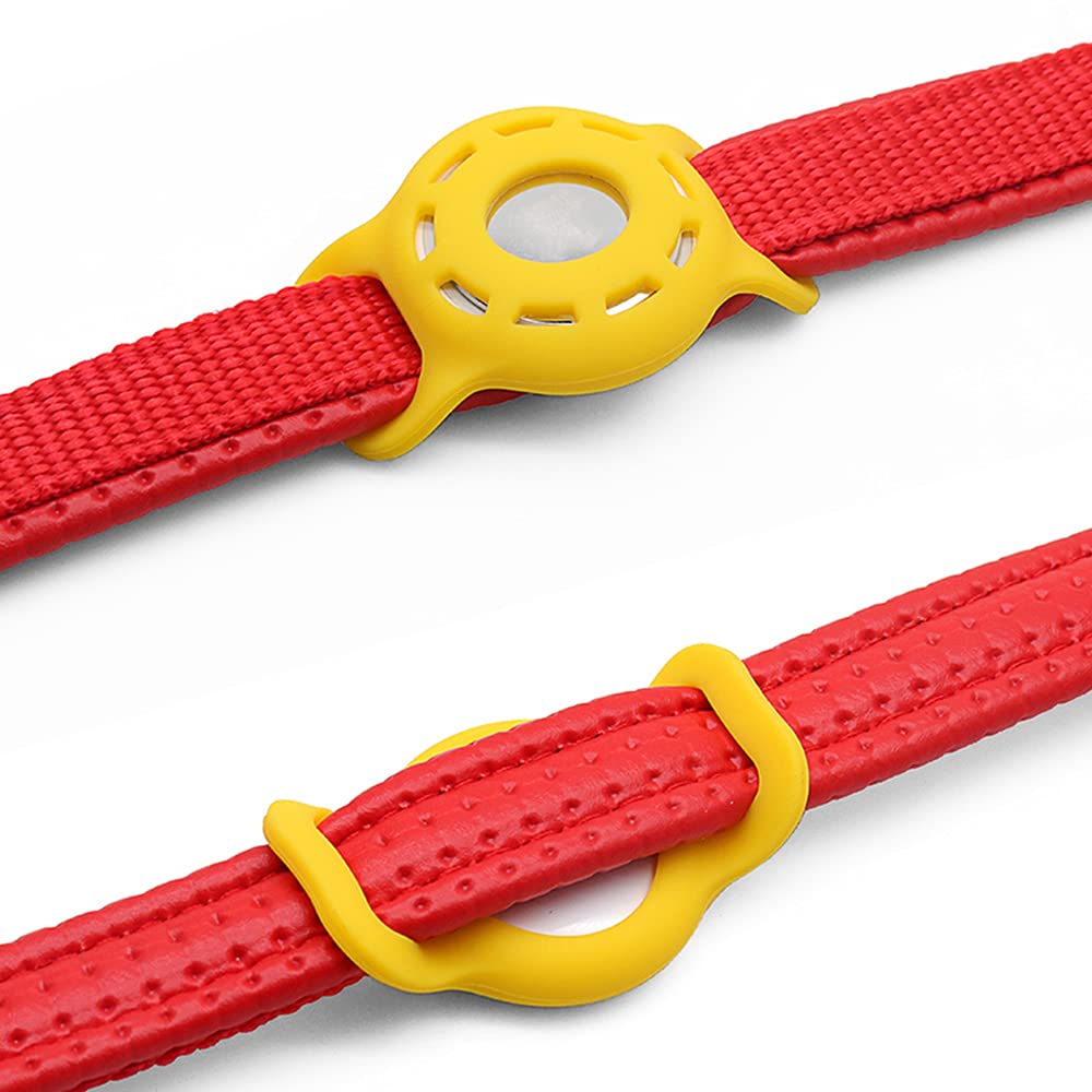 Custodia Silicone Per AirTag Da Collare Animali - 2 Pezzi Antiurto E Trasparente Per Cani E Gatti - Foto 10