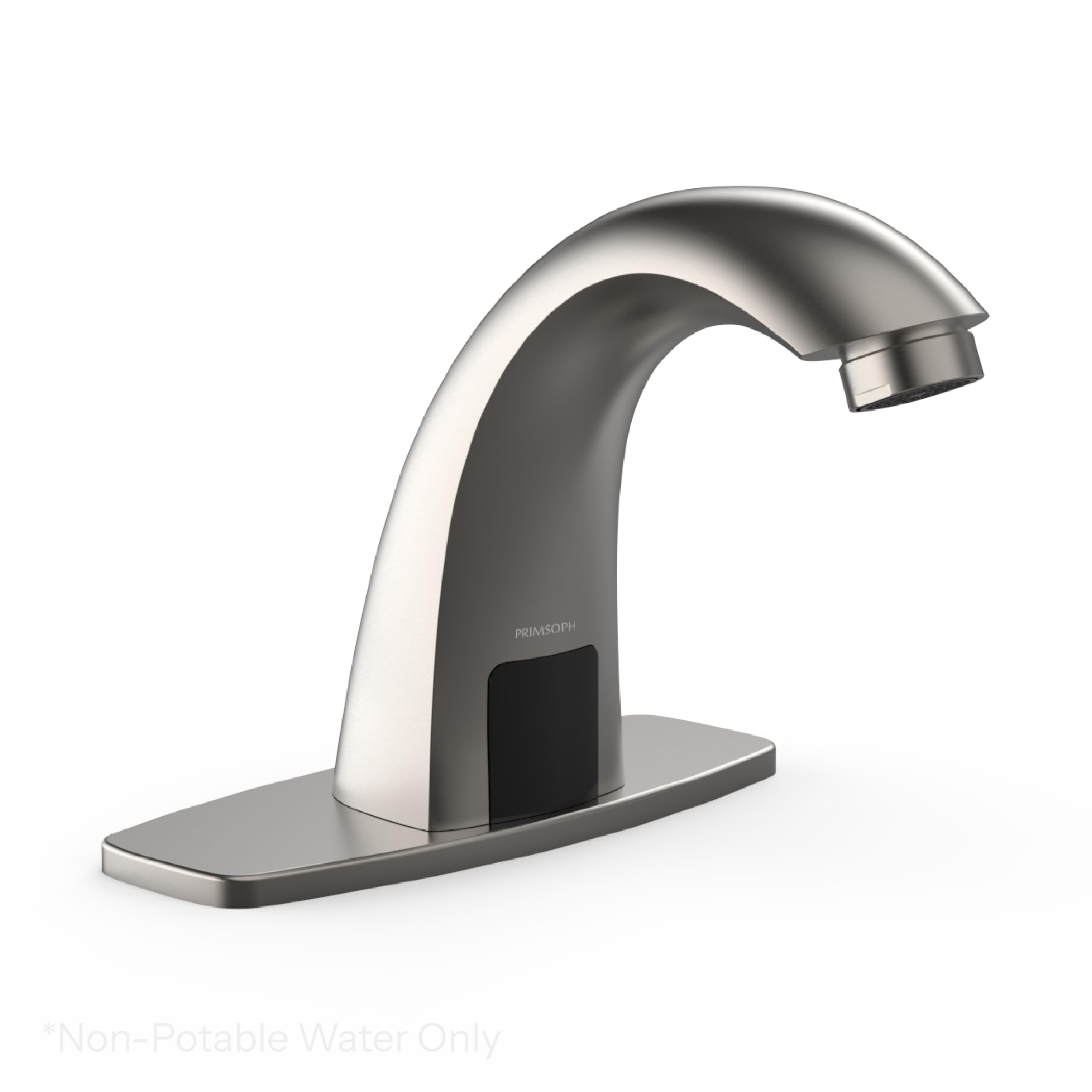 Commercial Touchless Faucet Non-Potable Water only Brushed Nickel