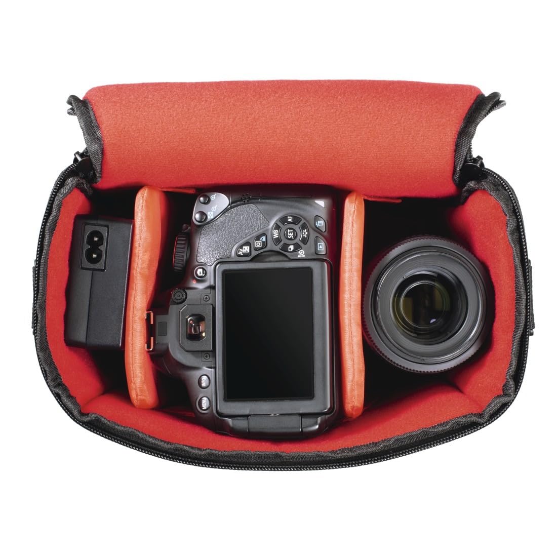 Hama Albany - Funda para cámara Digital (20 x 11 x 17 cm, poliéster Resistente), Color Negro