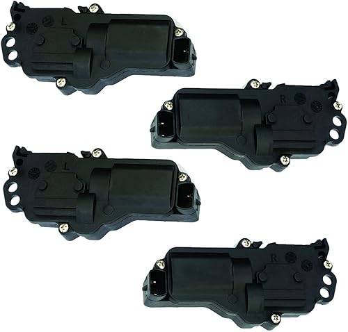 Miniatura 4 de SYERAL Actuadores eléctricos para cerradura de puerta, paquete de 4 actuadores de bloqueo 746-148 746-149 para conductor y pasajero, pestillo de