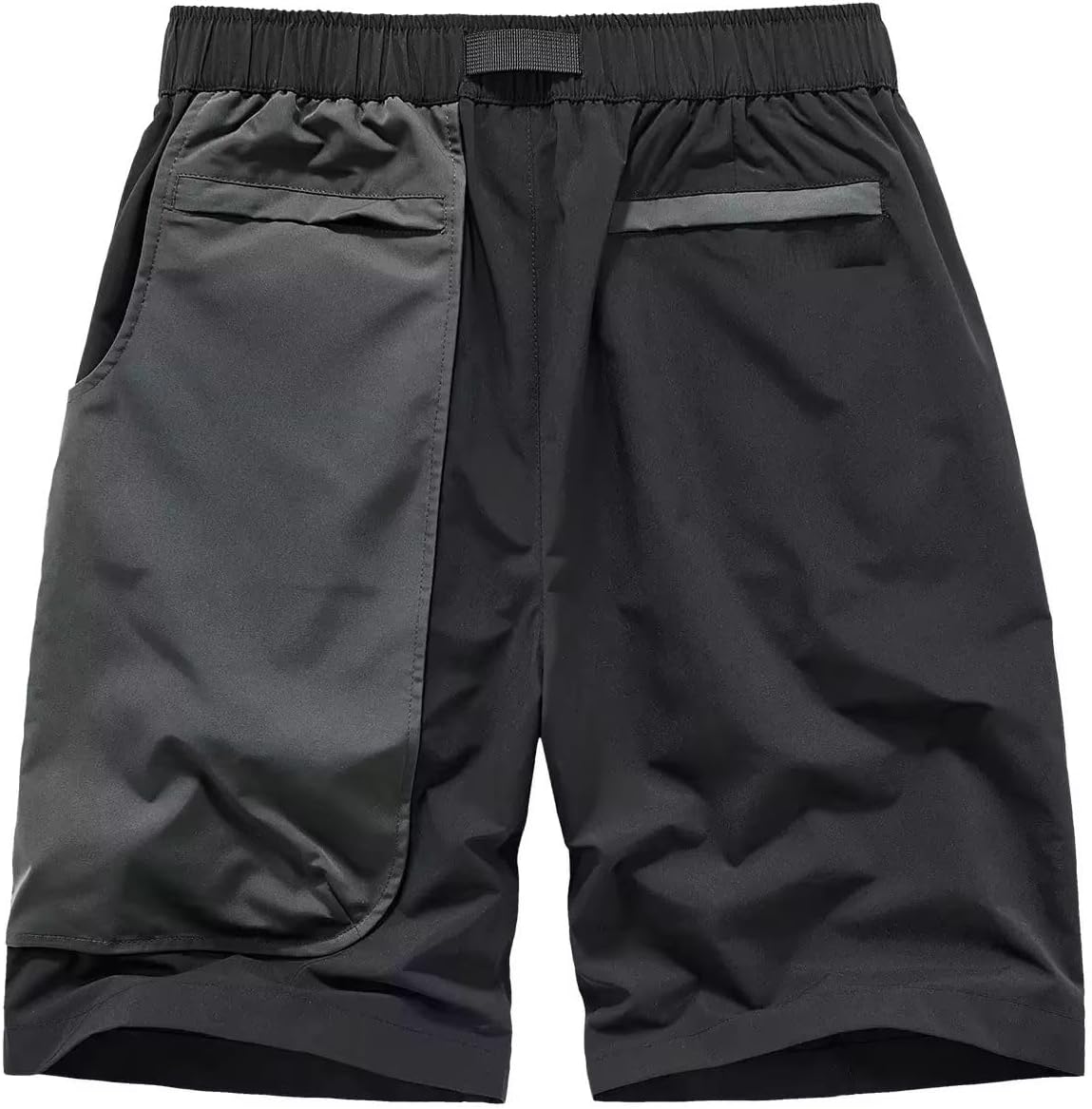 Summer Tactical Cargo Shorts Men Multi Pockets Patchwork Shorts Hip Hop Streetwear Short Pants