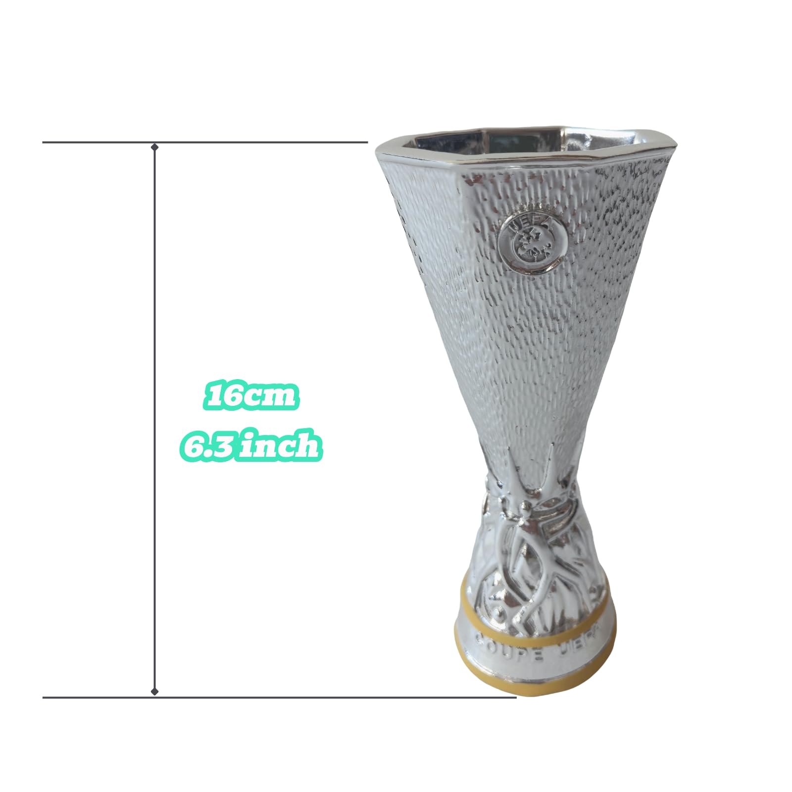 European Football League Champions Cup Trofeo Sport Souvenir Fan Collezionismo Decorazioni per la casa Torneo di calcio Regali