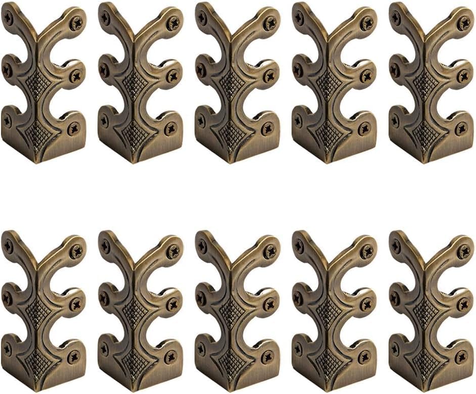 10 protectores de esquina de latón vintage para esquinas, esquineros de madera, protectores de esquina, protectores de esquina, protectores de esquina, protectores de esquina, tablas de protección