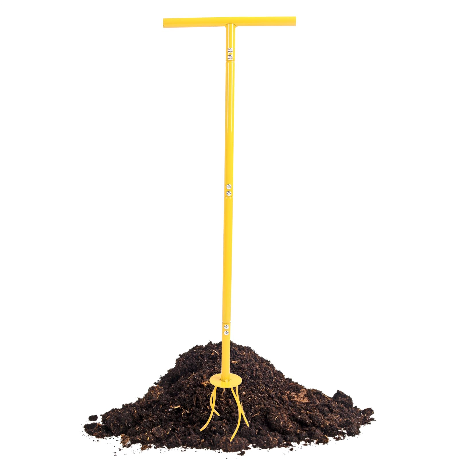 Garden Twist Pinne Manuell - Garten Twist Grubber | Garten Krallen | Werkzeug | Abnehmbare Gartenarbeit Handwerkzeuge Hacke Gartenwerkzeug | Tragbarer Drehgrubber Gartenwerkzeug Grasentferner We