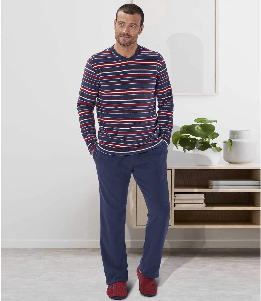 ATLAS FOR MEN - Pigiama da Uomo - Caldo e Confortevole - Disponibile nelle Taglie Grandi da M a 5XL