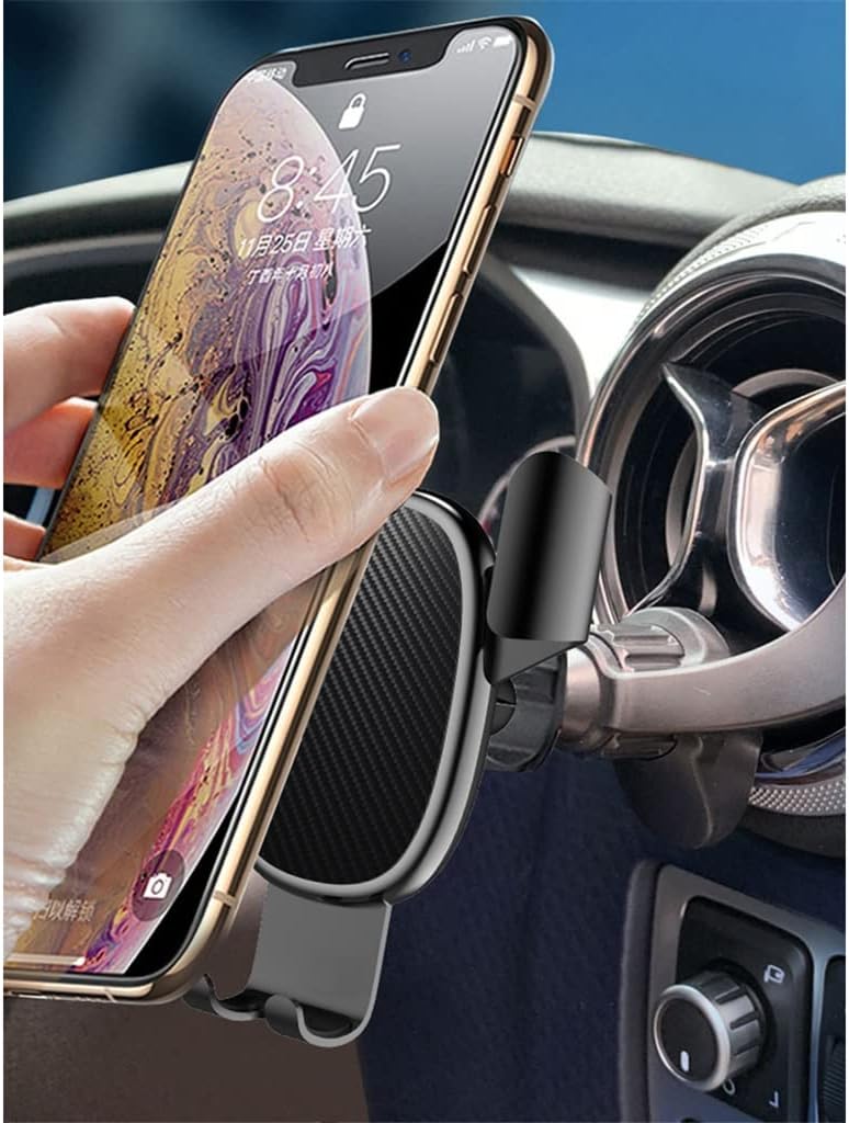 wpyyi car phone holder universal mount mobile stand cell smartphone auto air vent support color gray size universal