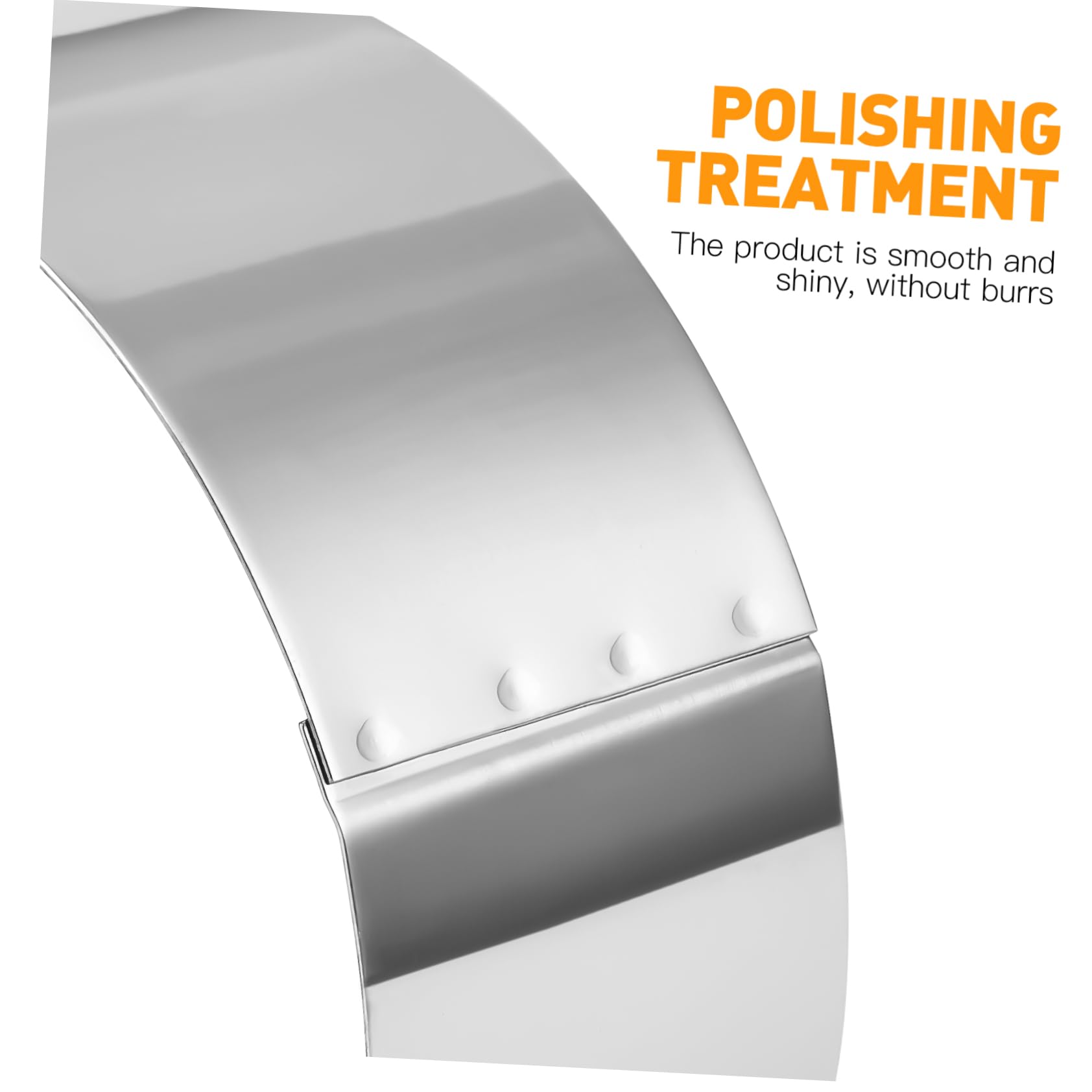 DECHOUS 8Sets Stainless Steel Round Cake Rings with Height Mousse Molds for Baking Shaped Cakes Home Bakery and Restaurant Use