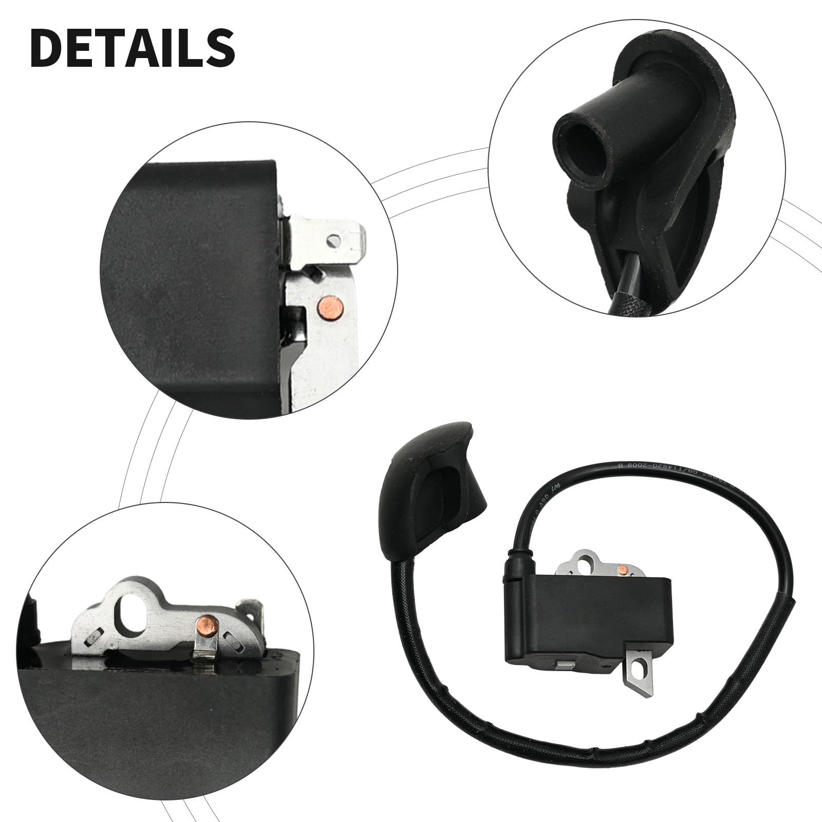 Anxingo 4134 400 1306 Ignition Coil Replacement for Stihl BT120 BT120C BT121 BT121Z FR350 FS120 FS200 FS250 HT250 Trimmer Brushcutter 4134 400 1301