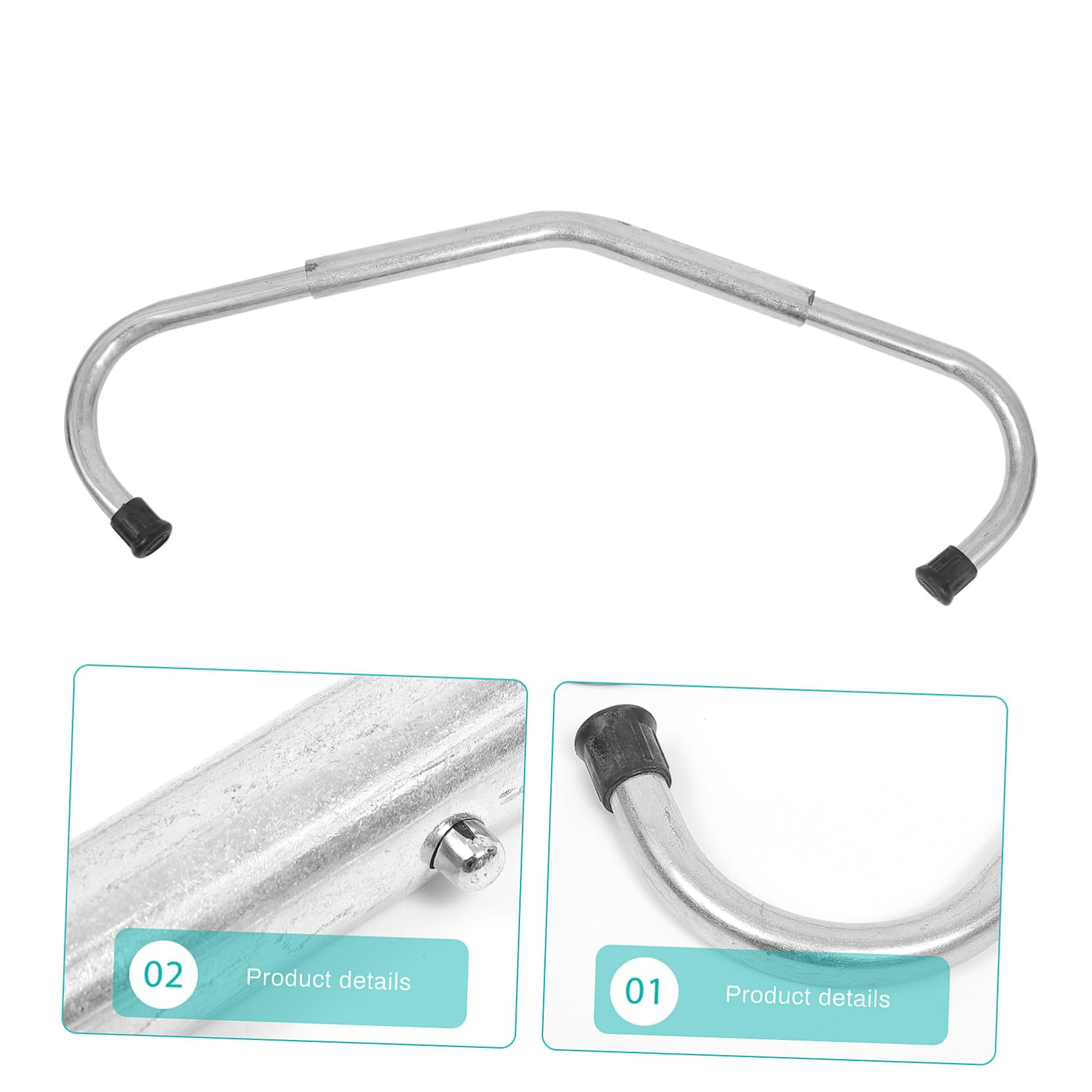 Gatuida Varilla Antipatadas Ajustable Para Ganado y Vacas, Tubo Galvanizado Resistente, Equipo Veterinario Para Granjas De Cría, Herramienta Para Manejo En Pastos, Accesorio Flexible y Duradero