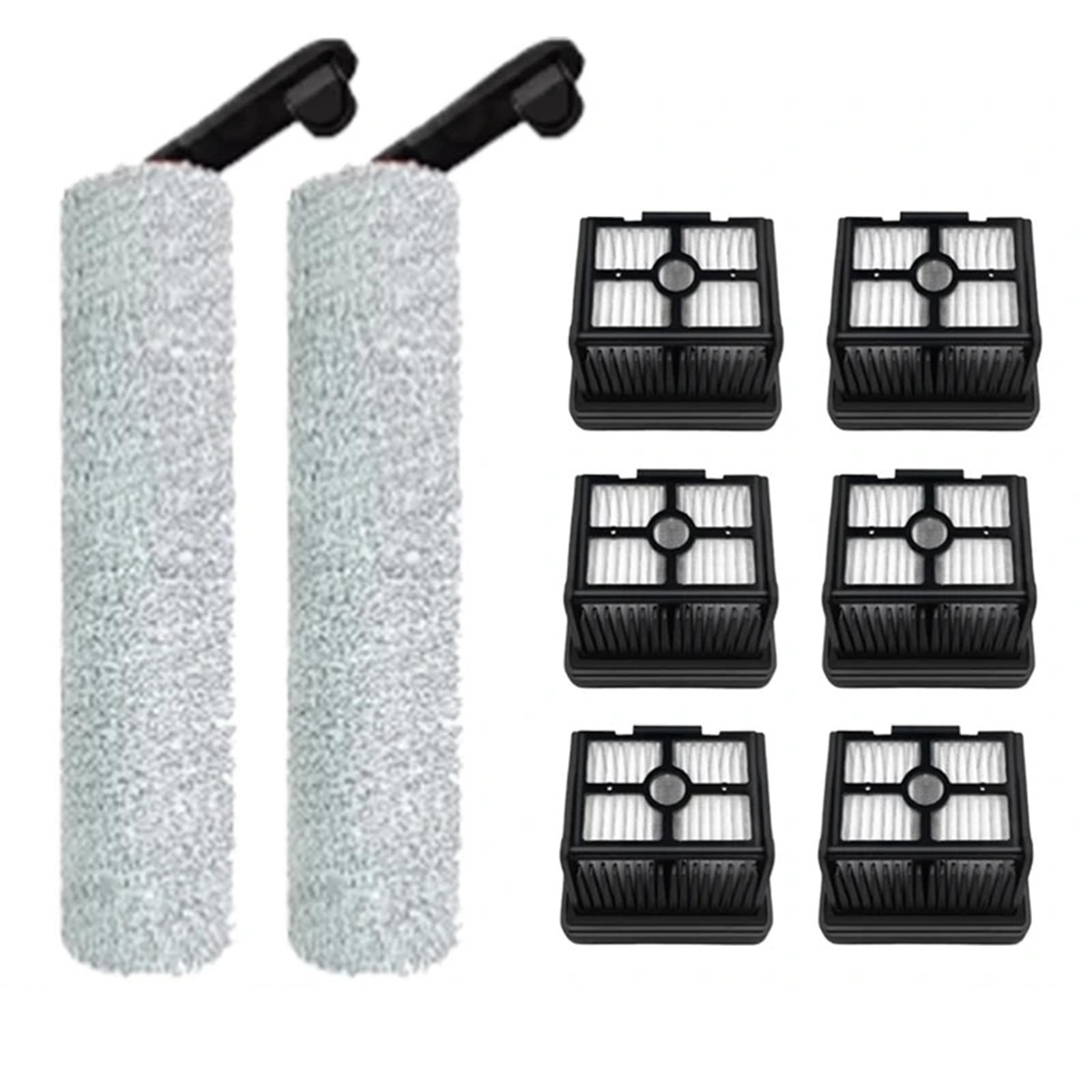 Kompatibel mit Dreame H12 Pro Plus Nass-Trocken-Staubsauger, weiche Bürstenrolle und HEPA-Filter(Army green)