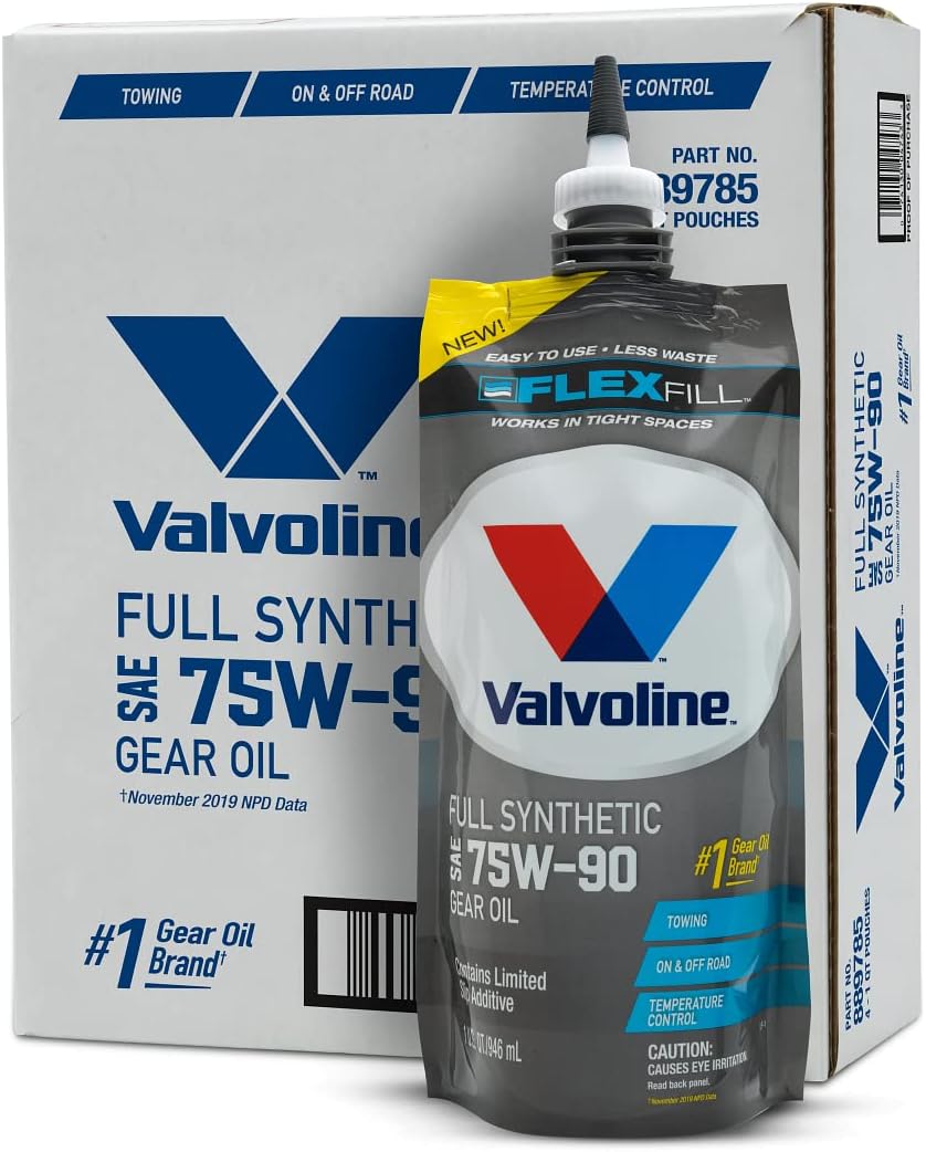 Valvoline Flexfill SAE 75W-90 Full Synthetic Gear Oil 1 QT
