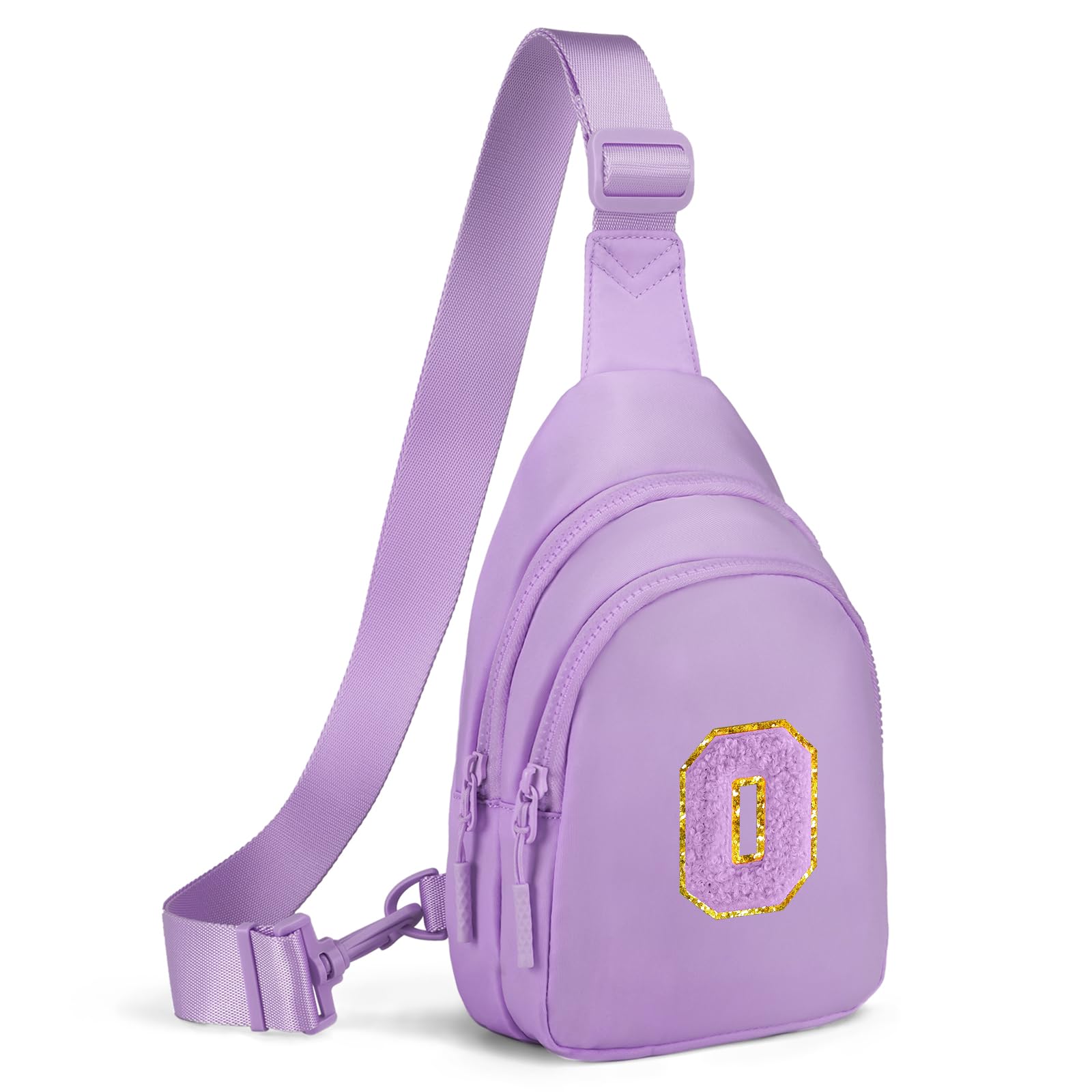 Small Initial Sling Bag for Girls Women - Cute Crossbody Fanny Pack Gift