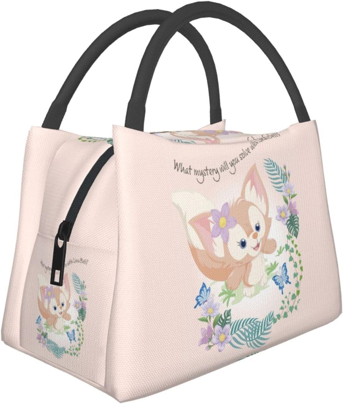 Amazon｜ダッフィフレンズ リーナベル 保冷 がま口 ランチバッグ