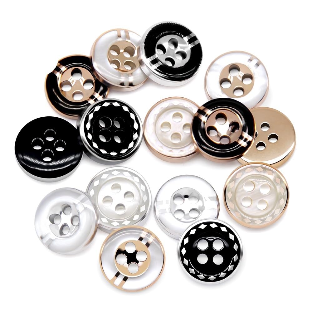 Knoppen vintage knopen Knop 10 stks/partij Mode Goud Kleine Plastic Knoppen for Shirt Vrouwen Mannen Truien Kleding Naaien Knop Handgemaakte DIY Accessoires Knoppen(Silver Black70101 Knoppen vintage knopen Knop 10 stks/partij Mode Goud Kleine Plastic Knoppen for Shirt Vrouwen Mannen Truien Kleding Naaien Knop Handgemaakte DIY Accessoires Knoppen(Silver Black70101