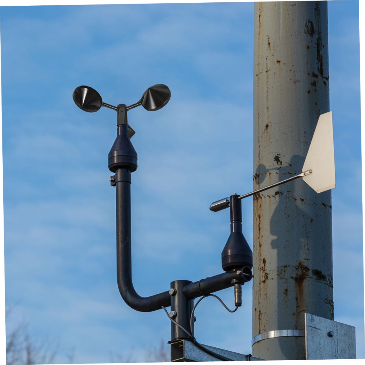 PartyKindom 3 Stück Ersatz Anemometerbecher Abs Windbecher für Windgeschwindigkeitsmesser Windmessgerät Windsensor Gehäuse Wetterfest für Außenbereich
