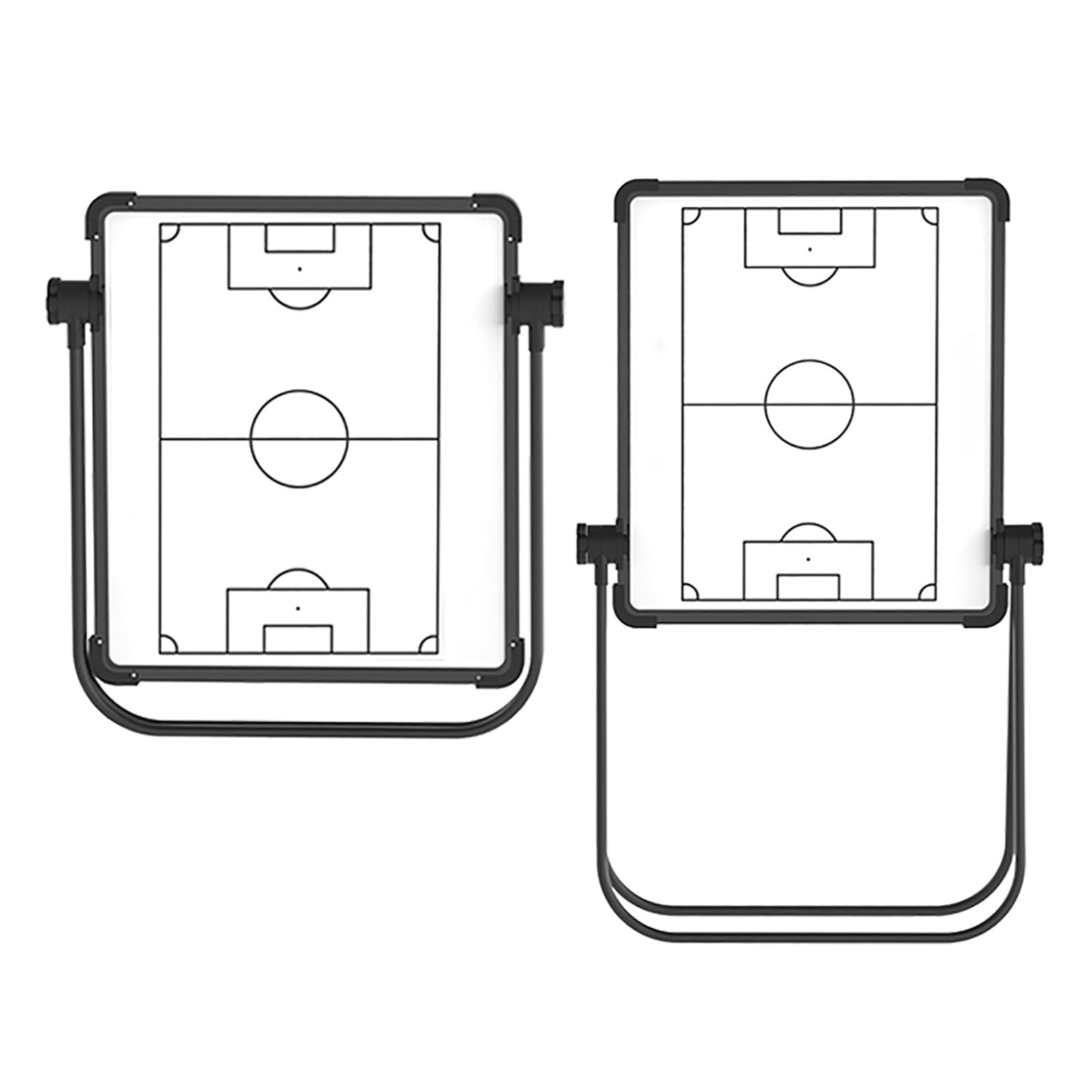 Lavagna Tattica Calcio, Lavagne Magnetiche Da Allenamento, Accessori Completi, Bifacciale, Regolabile in Altezza, per la Spiegazione Delle Strategie(Small)