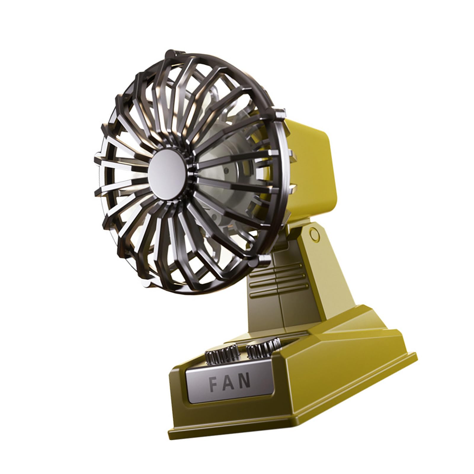 Tsophreniq USB Operated Table Fan with Multiple Directional Airflows and Construction Quiet Desktop Fan for Bedside Home Offices Cooling
